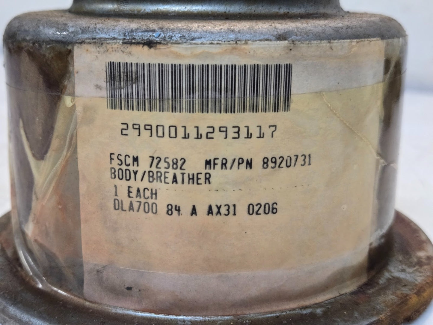 Breather Body 8920731 for Detroit Diesel | 2990011293117 | DLA700 84 A AX31 0206