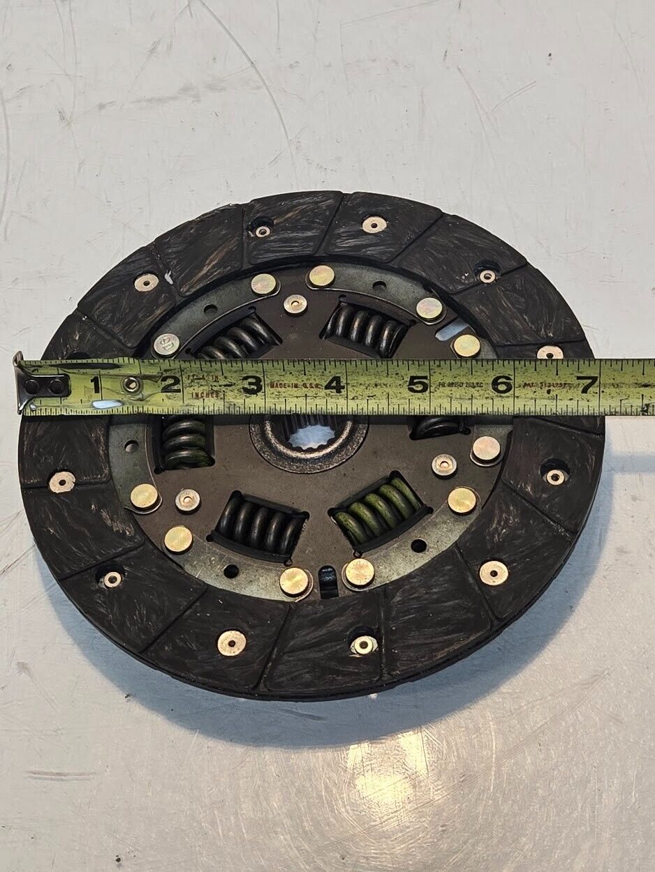 ASCO DH-005 Clutch Disc | 7 1/16" Diameter | 8.5mm Plate Thickness | 18 Spline