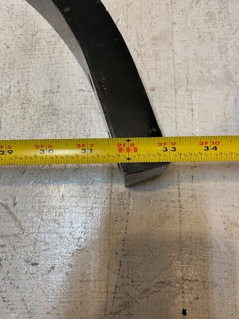 Curved Fender Flare 33" Long 2" Wide 1-1/4" Thick