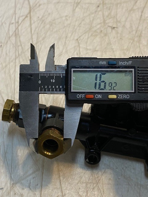 Vogel Lubrication Distributor Air Control Valve 6" Long Pneumatic Valve