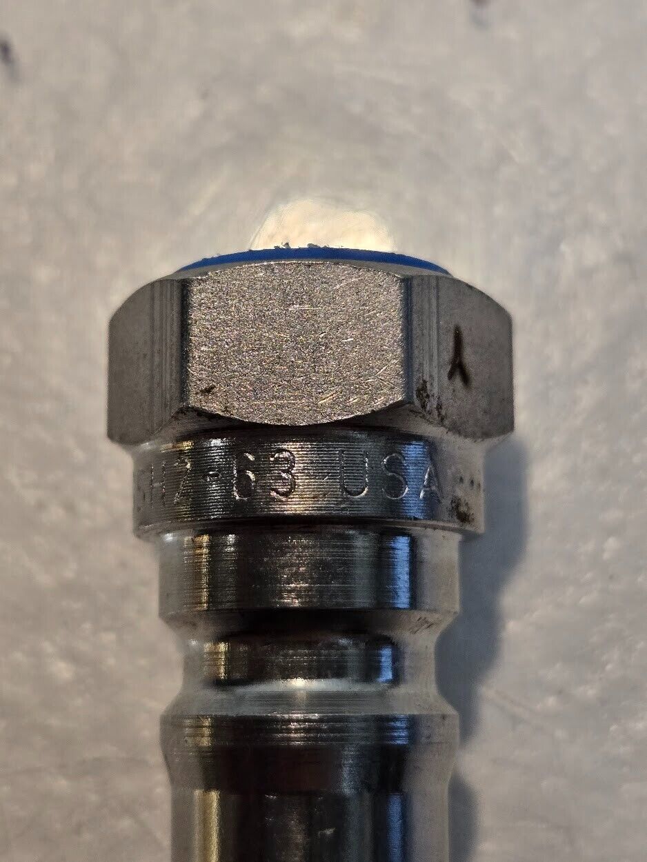 3 Quantity of SSH2-63 1/4" Hydraulic Quick Connect Fittings for Parker (3 Qty)