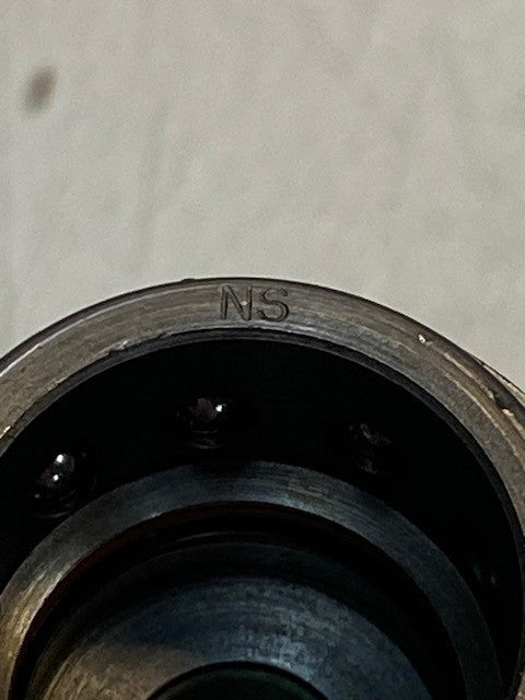 NS Hydraulic Coupler Cartridge 3-1/2" Long 23mm Nose 39mm OD