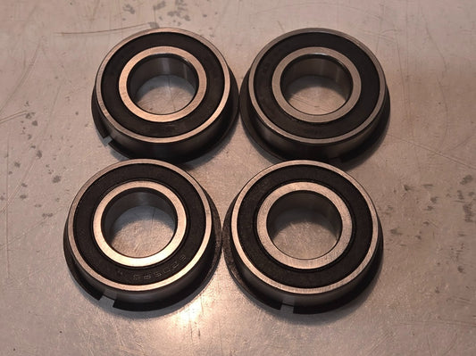 4 Quantity of Snap Ring Bearings 6205RS | 52 mm OD x 25 mm Bore (4 Quantity)
