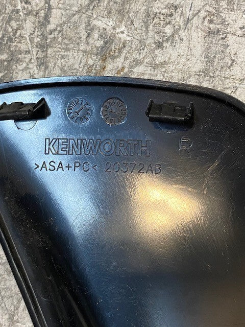 Kenworth Fog Light Bezel R.H. ASA+PC 20372AB 12" Long 5-1/2" Wide 3" Tall