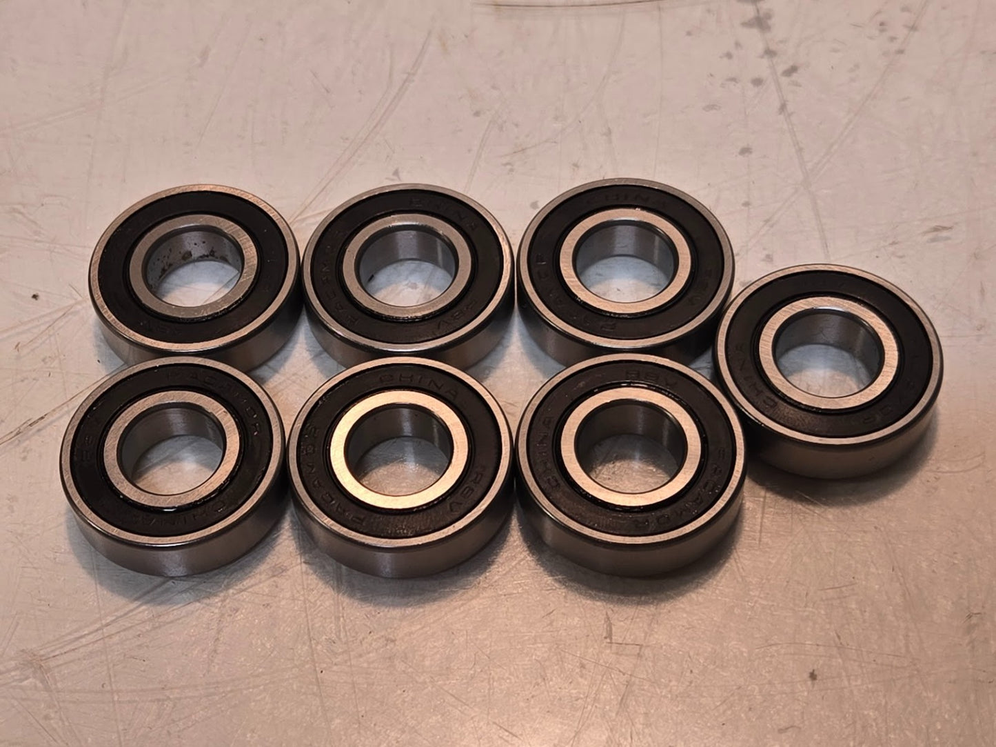 7 Quantity of Pacamor R8V Ball Bearings | 1-1/8" OD x 5/8" Bore (7 Quantity)