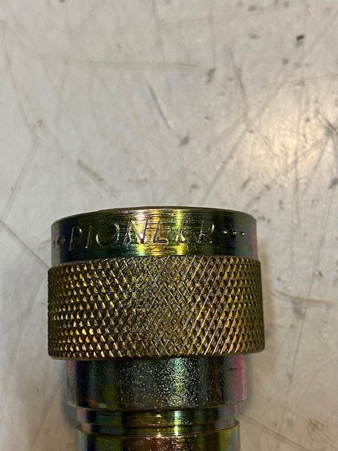 Pioneer Hydraulic Quick Disconnect Female Coupler 37mm OD 18mm Bore