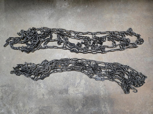 2 Quantity of Ladder Style Snow Chains w/ Camlocks for Commercial Truck (2 Qty)