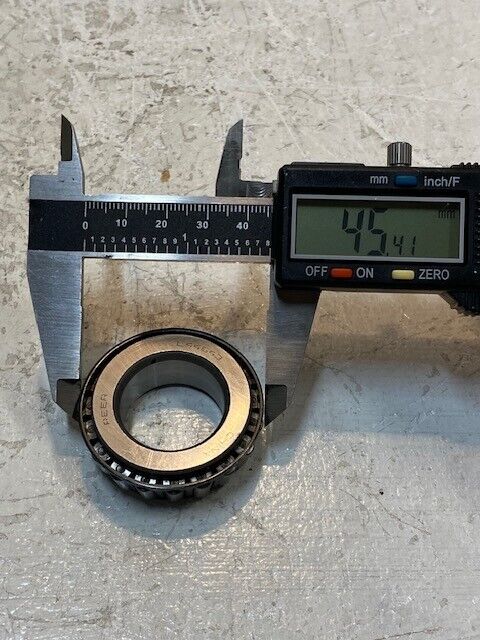 50 Qty of Peer Tapered Roller Bearings L44643 45mm OD 25mm Bore 15mm (50 Qty)