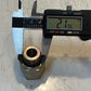 13 Quantity of PCC Reducer P Fittings 12mm Bore 22mm Male End 29mm OD (13 Qty)