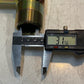 90 Degree Elbow Hydraulic Adapter 3-1/4" L 3-1/4" W 42mm Thread OD 22mm ID
