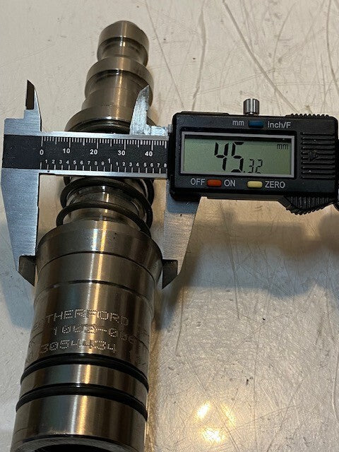 Weatherford Gas Lift Valve 1002-006 | 3054434 | 8" Long 45mm OD 26mm ID