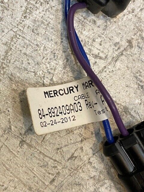 Mercury Marine Plant 22 Wiring 8M0030190 | 84-892408A05 | 84
