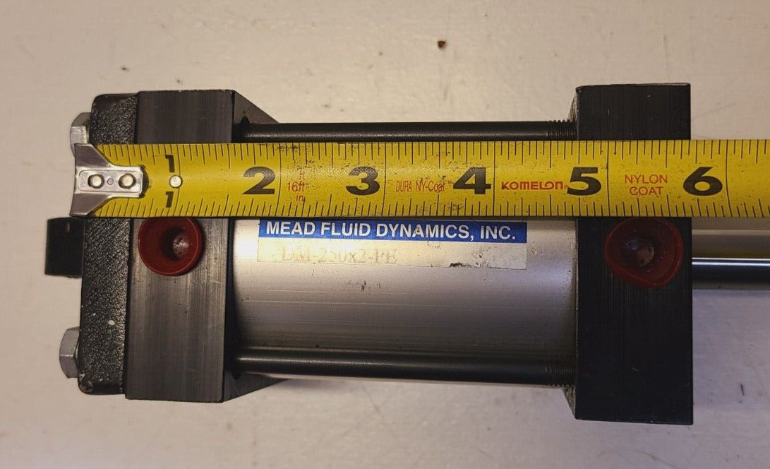 Mead Fluid Dynamics Pneumatic Cylinder DM-250X2-PE