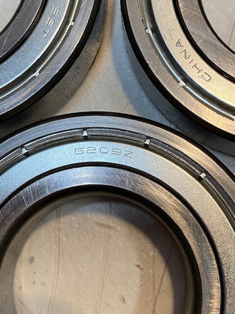 3 Quantity of SST 6209Z Deep Groove Ball Bearings 85x45x19mm (3 Quantity)