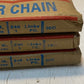 3 Quantity of Ansi Riv 40NP x 10Ft Roller Chains 240 Links (3 Quantity)