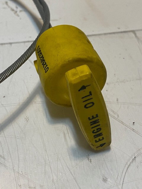 Engine Oil Level Dip Stick w/ Yellow Rectangle Handle 0126823001 | 126823001