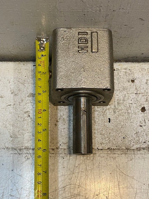 Overhung Load Adapter HD1 25mm Shaft OD 25mm Bore 10mm Holes 6" L 3-1/16" W