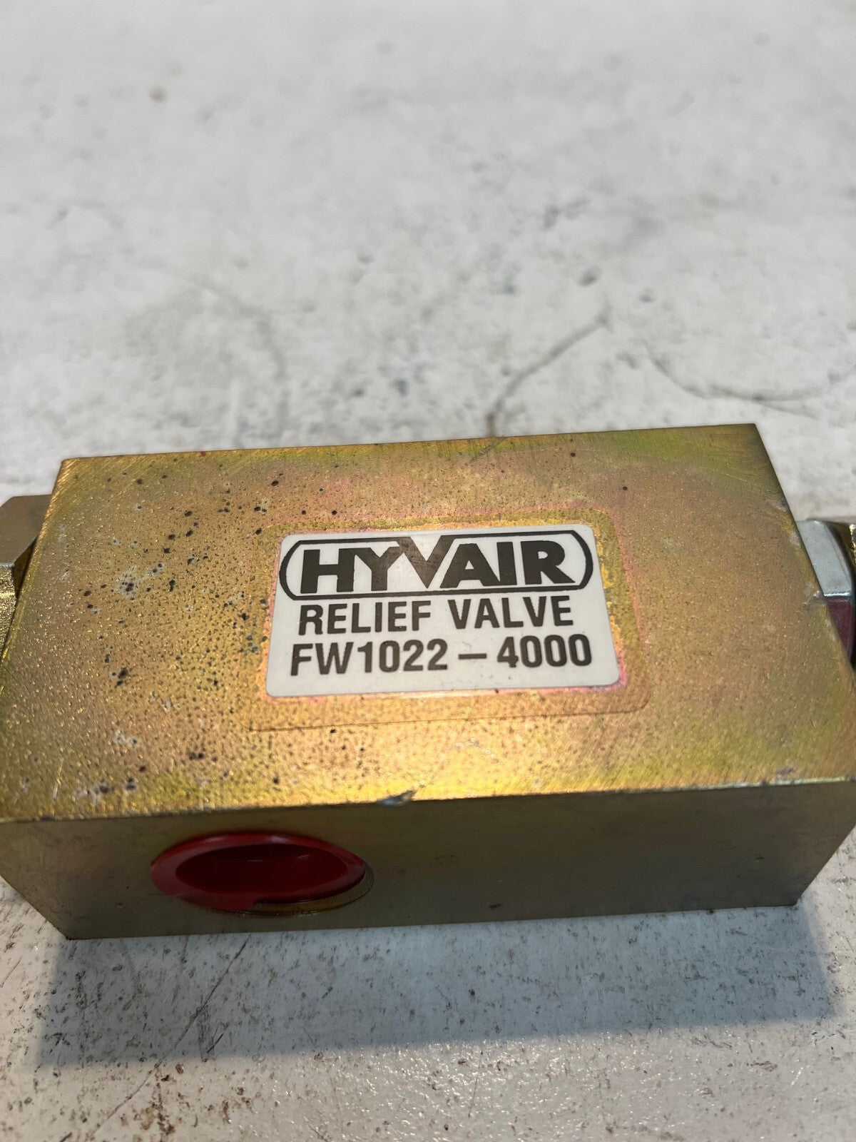 HyVair FW1022-4000 Direct Acting Relief Valve New