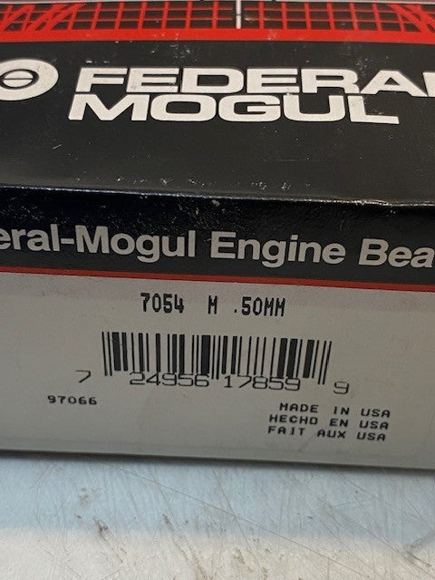 Federal Mogul 7054M .50mm Main Bearing Set 6 Pieces