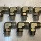 7 Qty of Parker 90 Degree Male Elbow Fittings 33mm Thread 27mm Thread (7 Qty)