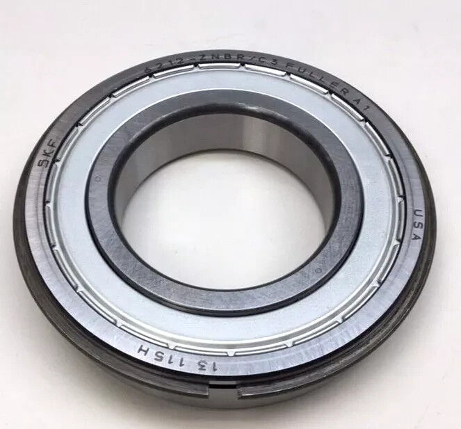 Eaton Fuller SKF 6212-ZNBR-C3 Ball Bearing 60mm ID X 110mm OD X 22mm W Snap Ring