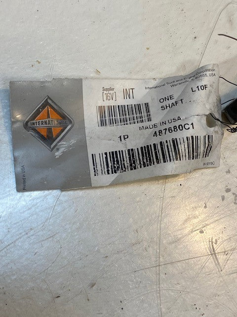 International Clutch Release Lever Rod 487680C1 | 21" Long 13mm Hole 26mm OD