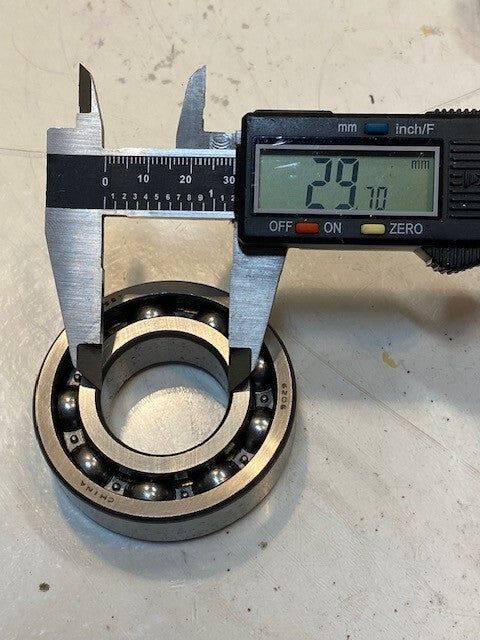 6 Quantity of SST 6206 Deep Groove Ball Bearings 16x30x62mm (6 Quantity)