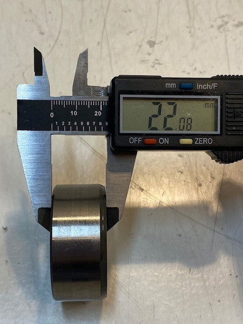 2 Quantity of Link-Belt FZ Bearings 50mm OD 35mm Bore 22mm Thick (2 Quantity)