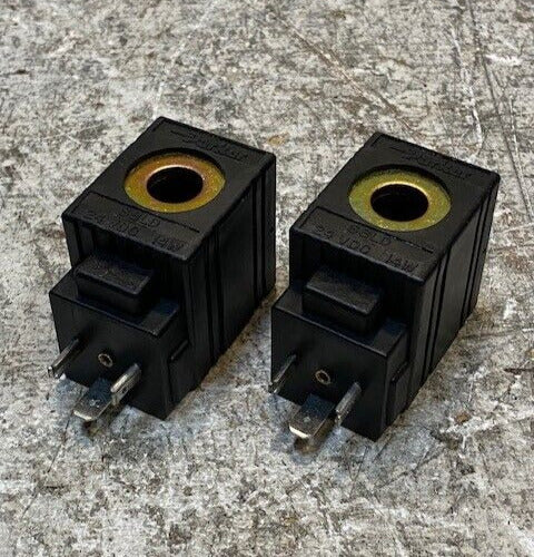 2 Quantity of Parker S8LD 24VDC 14W Solenoid Valves (2 Quantity)