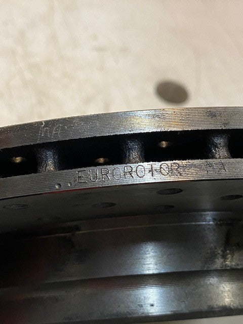 Eurorotor 5-Lug Brake Disc Rotor MA-830, 5390 Min Th 18, 5x114mm 66mm Bore