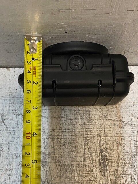 Black Case with Automatic Pressure Purge Valve 5" x 4" x 2-1/2" 30mm Bore