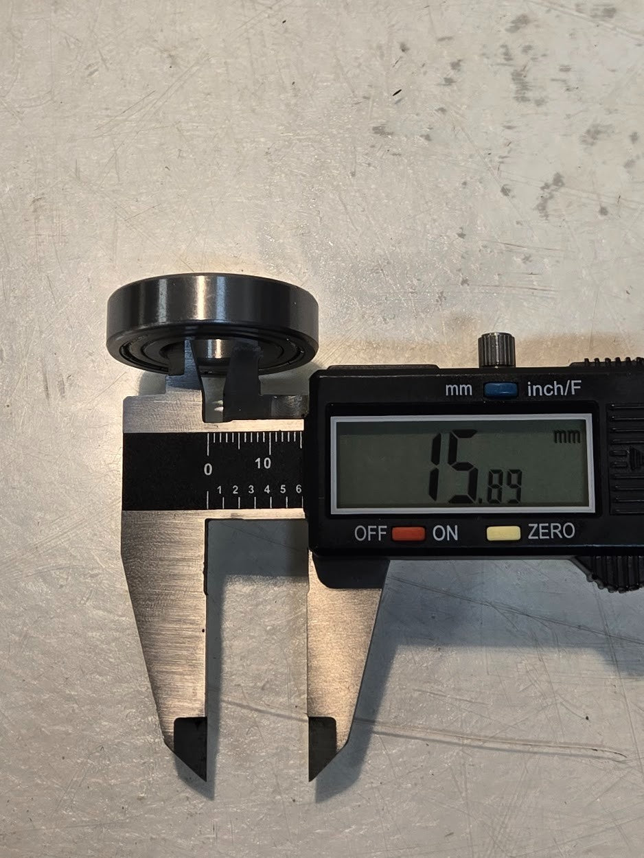 9 Quantity of Metal Shielded Bearings R10Z | 1-3/8" OD x 5/8" Bore (9 Qty)