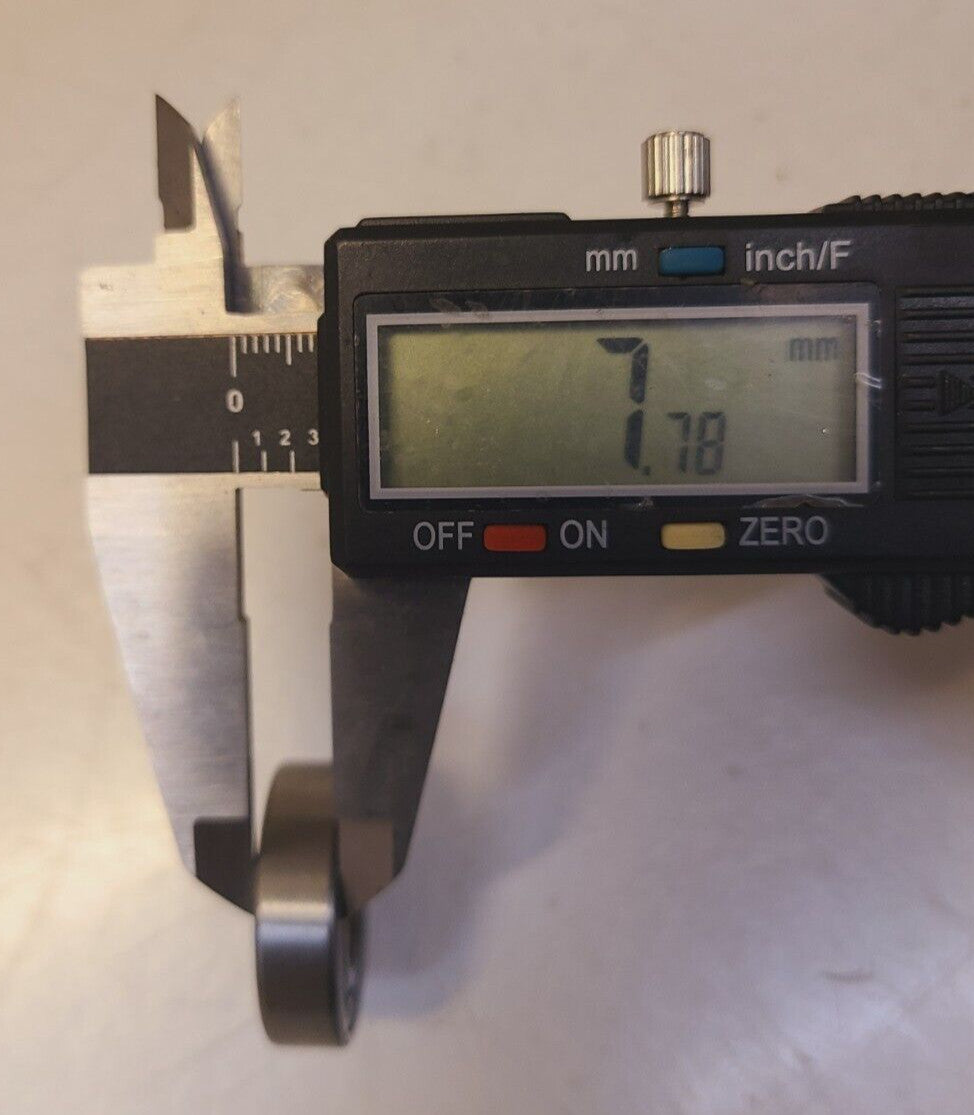 10 Quantity of Pacamor Single Row Ball Bearings R8V (10 Qty)