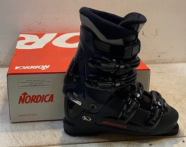 Nordica Exopower Trend 07 Black & Blue Ski Boots Size 26.0 | 300mm | 260-265