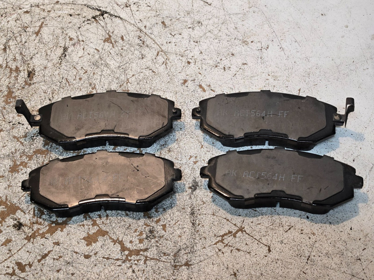 Brake Pad Set AK ACT564H FF | A292OCE1