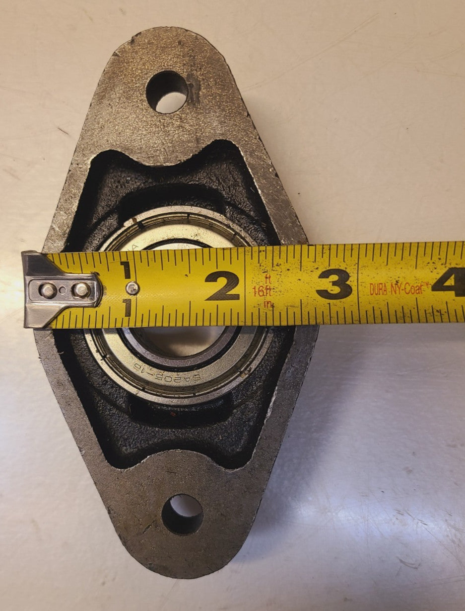 3 Quantity of TF 2-Bolt Flange Bearings 1" FL205 | SA205-16 (3 Qty)