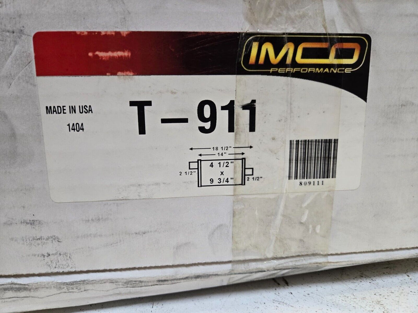 2 Quantity of IMCO T-911 Mufflers | 80911 | 14043 (2 Quantity)