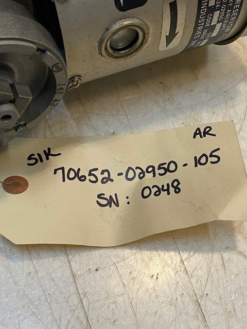 Sikorsky Aircraft Hydraulic Hand Pump Reservoir Fill 70652-02950-105