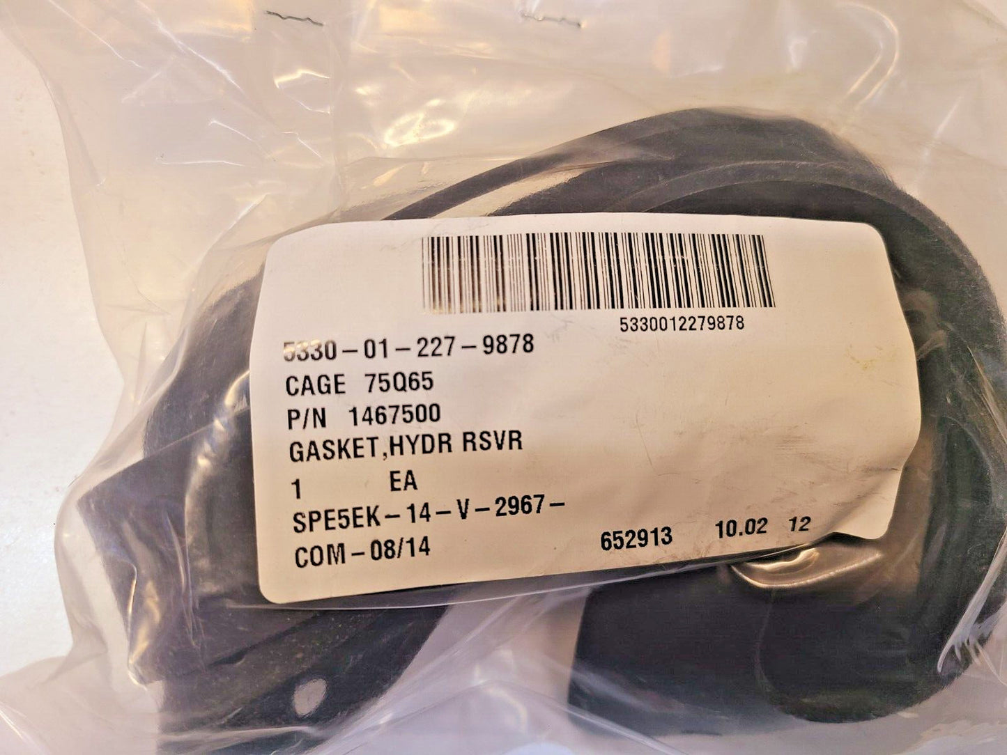 4 Qty. of Gaskets Filter 2HE290 | HYDR RSVR 1467500 | Coupling 2BA50 (4 Qty)