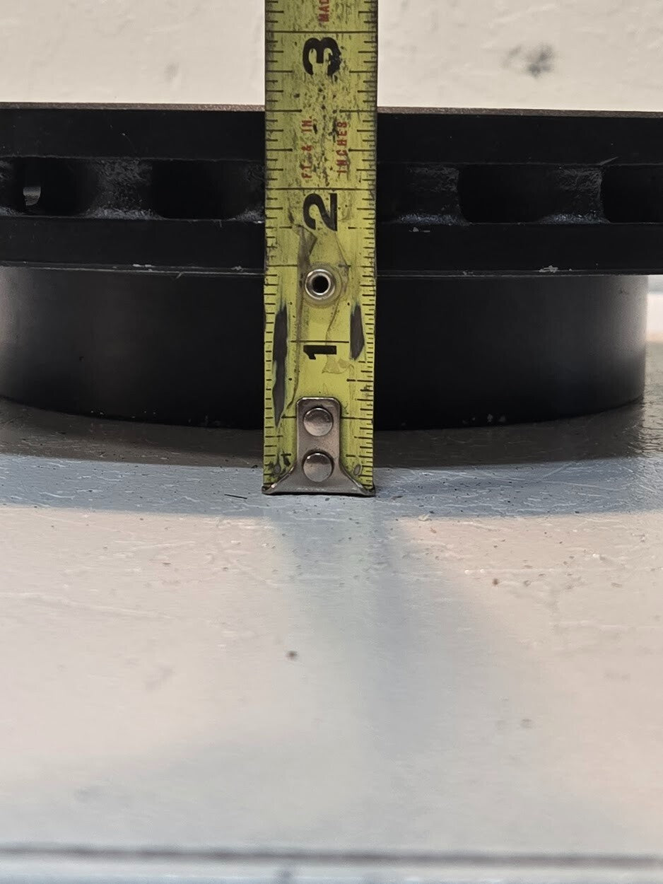 Drilled Brake Rotor 4 9-88 07 90 | 5x4.5in Bolt Pattern 11 9/16" Diameter