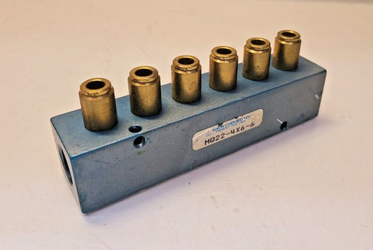 Alkon Corporation Pneumatic Manifold MQ22-4X6-6 | DC: 062800