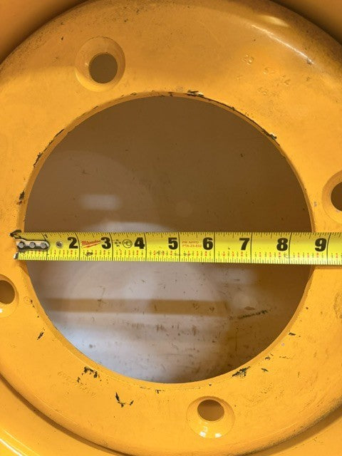 Heavy-Duty Steel Wheel Rim 10-3/8 In x 20 In Four Bolt Pattern Drop Center Rim