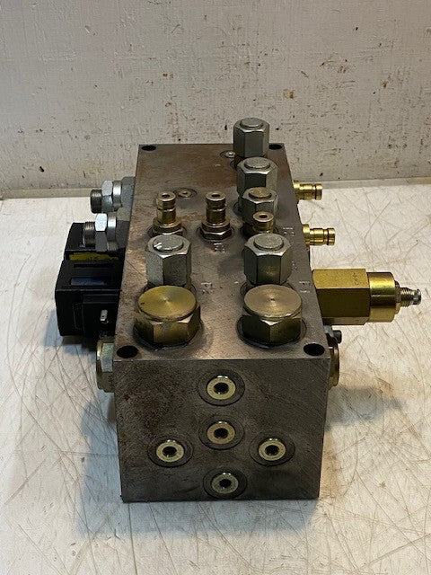 Vickers Hydraulic Lubrication Valve Manifold Block Assembly 02-178028