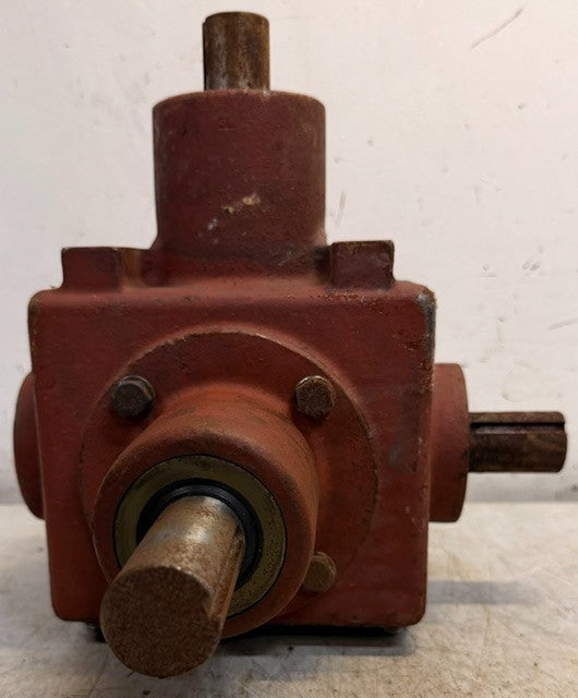 Cast Iron Right Angle Industrial Gear Drive Box 1484 Mehanical Power Unit