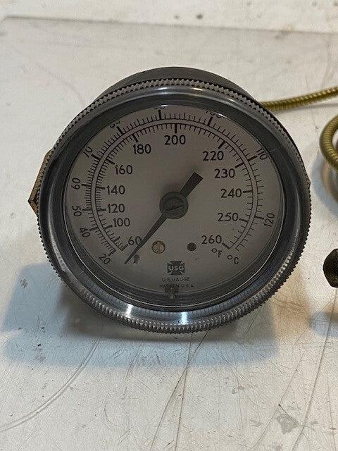 USG U.S. Gauge 60-260 Degrees Fahrenheit 11mm Nose