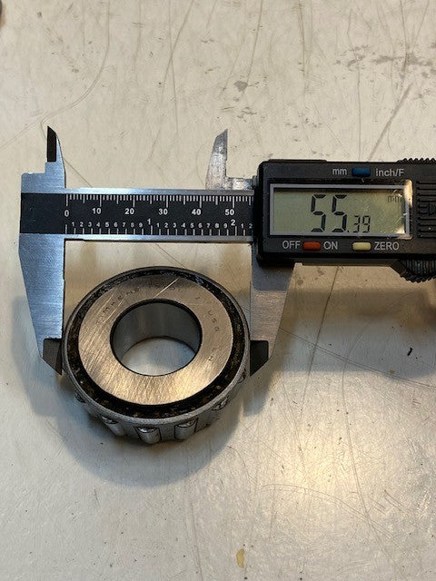 2 Quantity of Timken 15101 Cone Bearings 55mm OD 27mm Bore 21mm Thick (2 Qty)