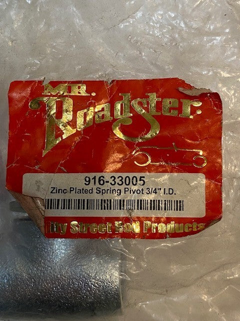 2 Quantity of Mr. Roadster 916-33005 Zinc Plated Spring Pivots 3/4" I.D. (2 Qty)