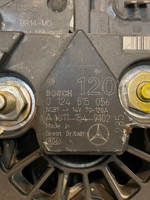 Bosch Alternator 0124515056 | BR14-MO | 0111549102