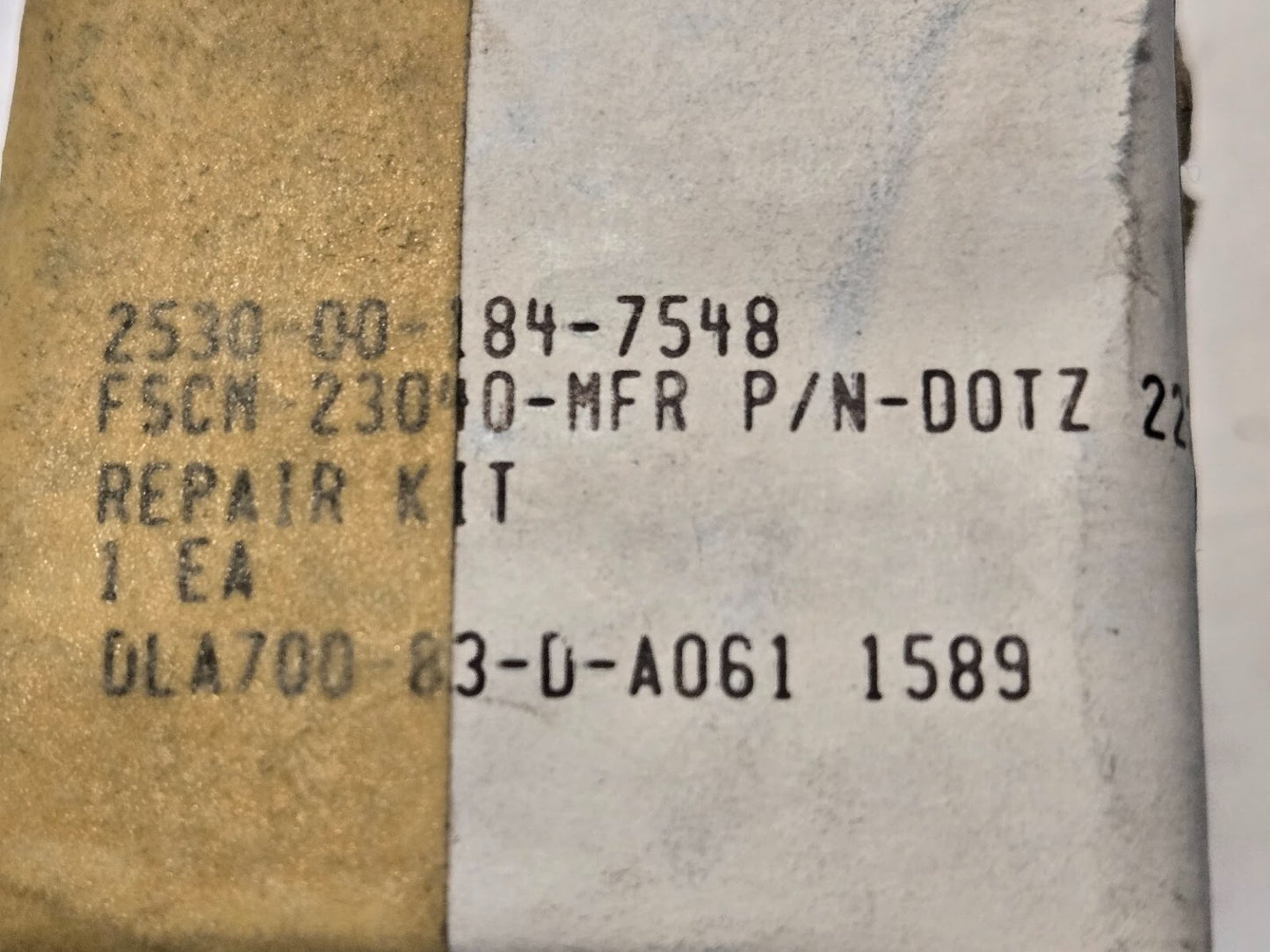 4 Quantity of Ford D0TZ-2221-A Wheel Cylinder Repair Kits  (4 Quantity)