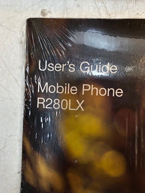 Vintage Ericsson R280LX Grey Cell Phone w/ Accessories